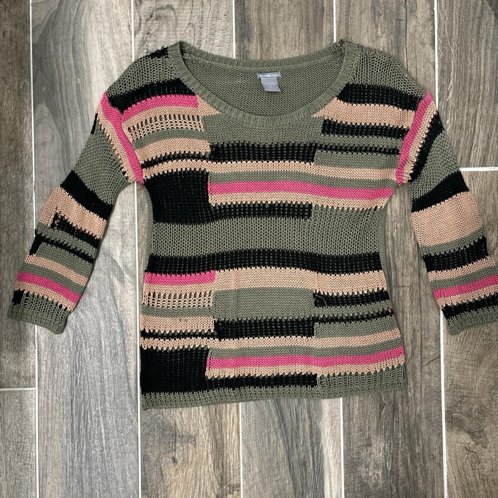 Charlotte Russe multi colored sweater